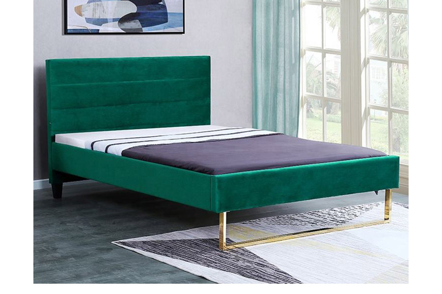 1347 Lüks King Size Yatak Modern Tasarım Döşemeli Yatak