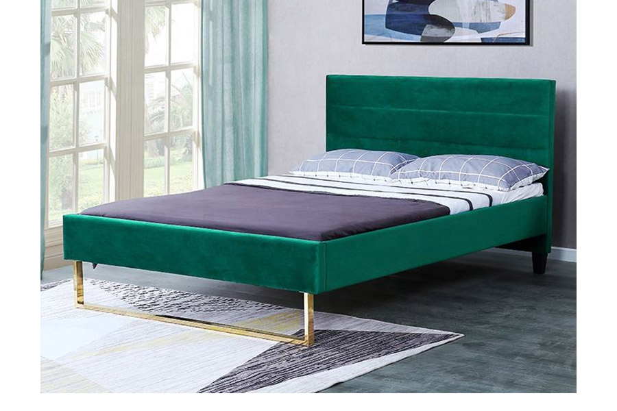 1347 Lüks King Size Yatak Modern Tasarım Döşemeli Yatak
