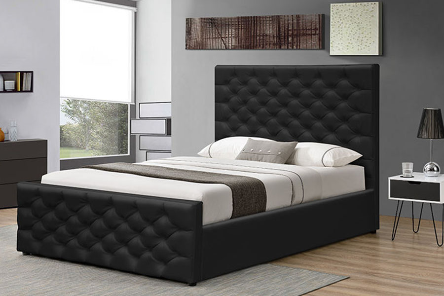 1208G Chesterfield Şönil-Kadife Kızak Osmanlı Baza Çerçevesi