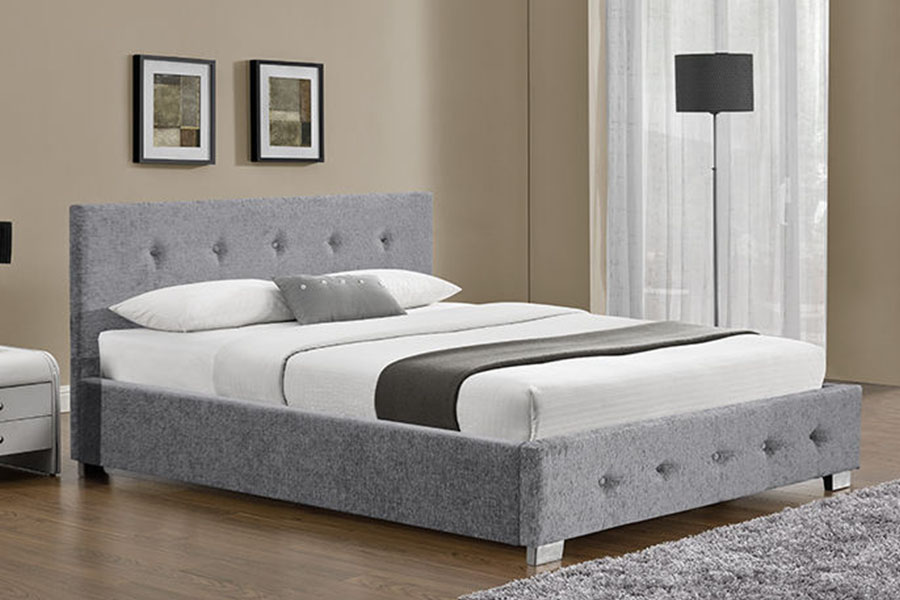 1191G Kumaş Osmanlı King Size Döşemeli Baza Çerçevesi