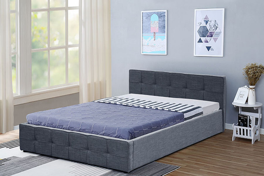 1295G Panel-Başlık Kumaş Kraliçe Döşemeli Osmanlı Baza Çerçevesi